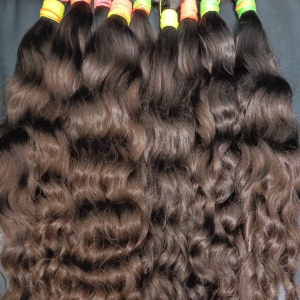 Indian Natural Temple Wave Hair