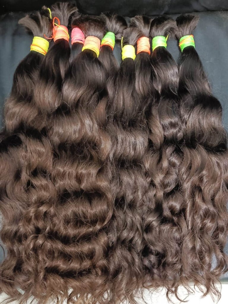Indian Natural Temple Wave Hair