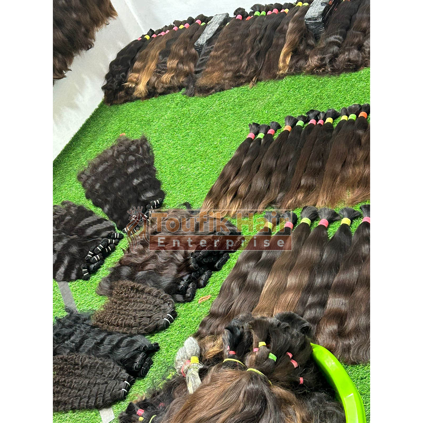 Indian Natural virgin girl Bulk & Weft Human Hair