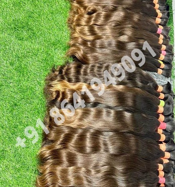 Brown Virgin Human Hair Bundles
