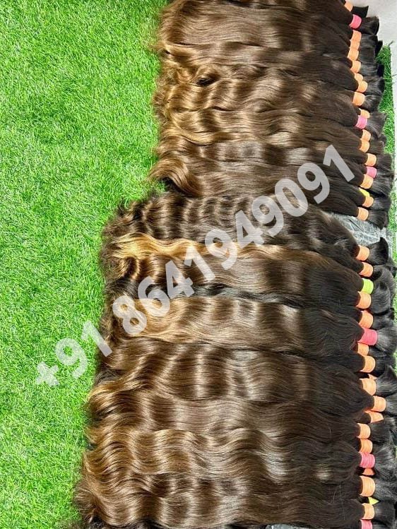 Brown Virgin Human Hair Bundles