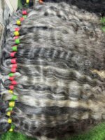 INDIAN RAW Gray Hair – Premium Human Hair Wholesale Supplier