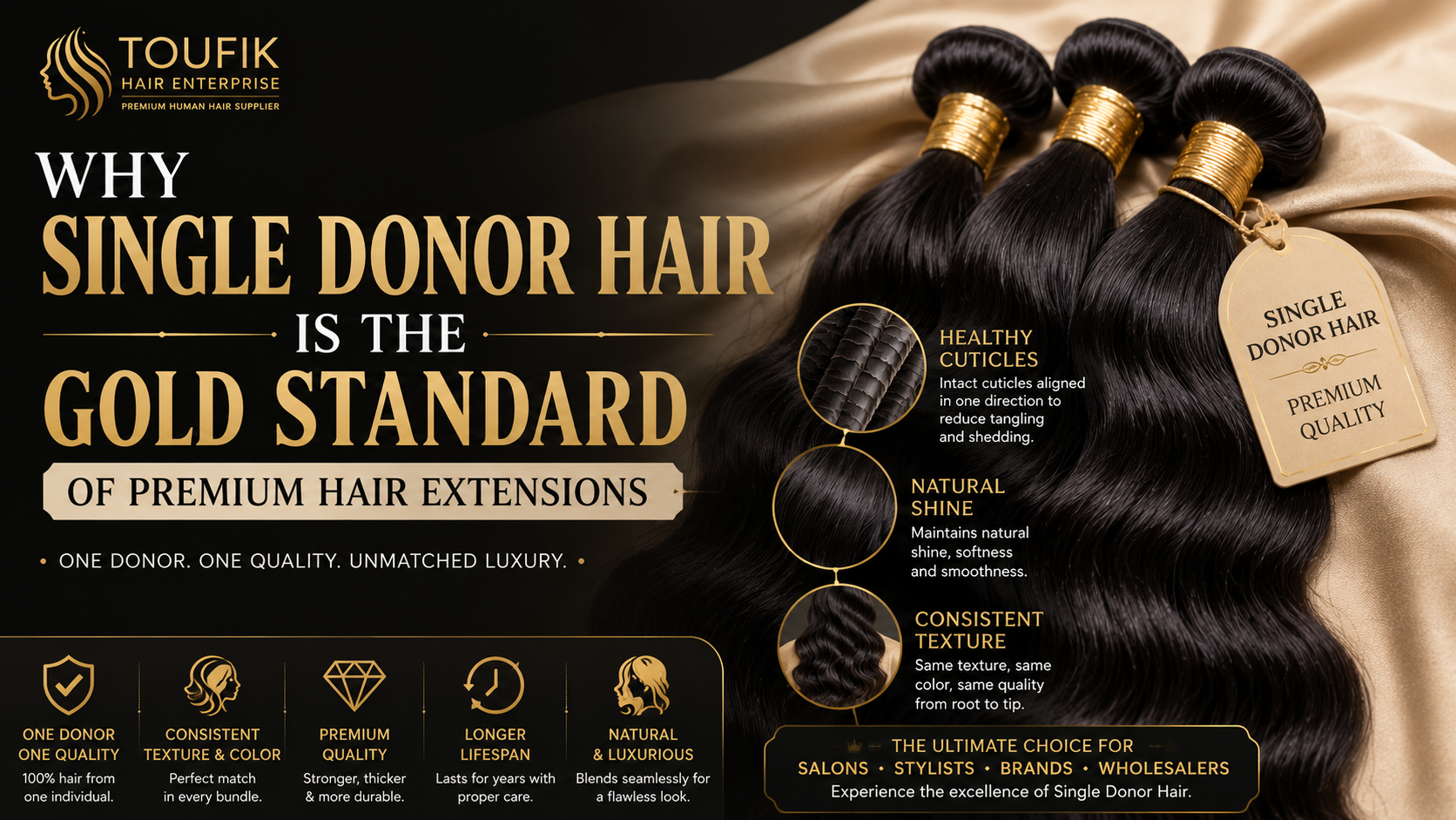 Why Single Donor Hair is the Gold Standard for Premium Hair Extensions